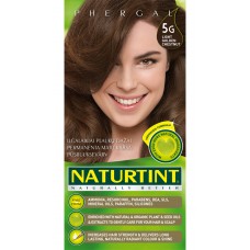 „Naturally Better“ ilgalaikiai plaukų dažai be amoniako, LIGHT GOLDEN CHESTNUT 5G (165ml)
